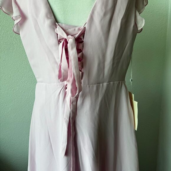 LT Lanting TS Couture Bride Blush Pink Dress NWT - Picture 8 of 15